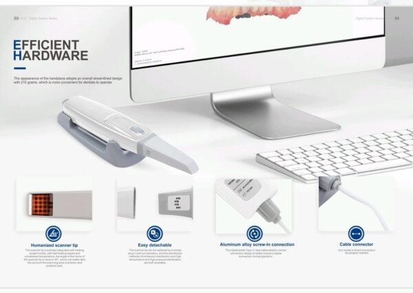 3D INTRAORALE DIGITAL SCANNER ( SCAN 33 )