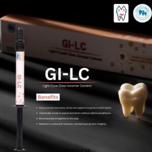 GI-LC LIGHT CURE GLASSIONOMER CEMENT 1syr.x2gm