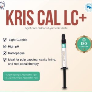 KRIS CAL-LC+ LIGHT CURE CALCIUM HYDROXIDE PASTE 1SYRx2gm