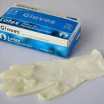 LATEX GLOVES L