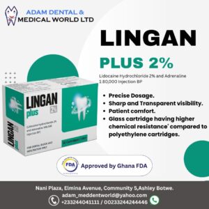 LINGAN PLUS 2% WITH ADRENALIN