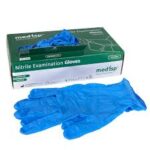 NITRILE GLOVES -M BLUE
