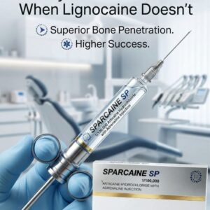 SPARCAINE SP ARTICAINE 4% WITH ADRENALIN 50 CATR. PER PKT